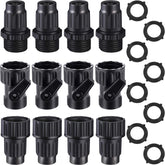 Mudder garden hose repair kit connectors provide leaks-free setup for garden watering tasks.