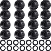 Mudder hose cap set for quick end-cap replacement and leak prevention