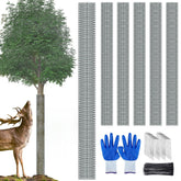 MUDEREK 48-inch tree trunk protector six-pack guards trunks from deer and mower damage.