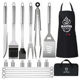 MUJUZE long grill spatula for precise flipping at backyard cookouts