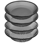 Mulctun soil sifter on a 5-gallon bucket showing one-piece design for stability