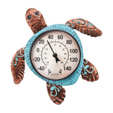 MUMTOP outdoor thermometer turtle wall for precise garden temperature readings.