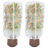 Muximud round-top garden netting protects plants from birds while staying breathable.