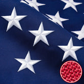 MVPRING 2x3 ft American flag in tearproof spun polyester for outdoor display
