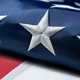 MVPRING American Flag 3x5 outdoor features heavy-duty construction resisting wind and sun fading