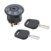 MWIRE VIRTIONZ ignition switch front view with four-position control for mower power