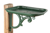My Favorite Chicken Outdoors Bird Feeder Tray attracts finches and cardinals in the yard.