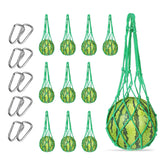 MYSENLAN melon hammock net securely cradling a fruit on a trellis