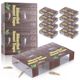 Mysora wood-grain silverfish traps blend discreetly with home decor.
