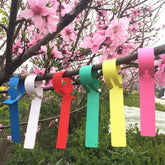 Mziart 120Pcs Colorful Plant Tags Pack for quick garden labeling