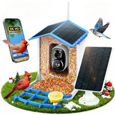 MZniros smart feeder with AI bird recognition delivers instant alerts.
