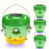 Nacoman Wasp Trap with solar LED for outdoor hanging and pest control.