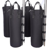 Nadrocene zipper-top sandbags with closure keep canopy legs secure during windy days.