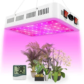 NAILGIRLS LED grow light full spectrum setup supports indoor seedling growth