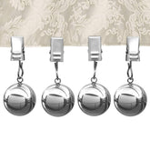 NAISI tablecloth weights clip close-up — secure grip for any cloth
