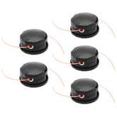 Nakkaa 5-piece trimmer head pack for quick replacement and compatibility with common heads