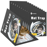 NAMEK extra wide rat trap in tunnel design for broader indoor pest coverage.