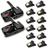 NAMEK Rat Trap 12-pack ready for rapid indoor and outdoor use.