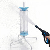 NANABIMIC pool filter cleaner stand fits 3–6 inch cartridges for efficient cleaning.