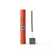 Nantucket Spider Mosquito Sticks and Holder on outdoor table for patio use.