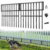 NANYEZH 25-panel no-dig fence spans 27 ft to outline your yard.