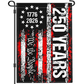 NASIAN 250th anniversary flag front view shows durable 3-ply polyester for all-season display.