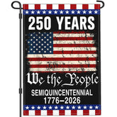 NASIAN 250th Anniversary Flag 12x18 outdoors with durable double-sided print for year-round display.