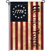 NASIAN We The People garden flag 12x18, two-sided for outdoor display