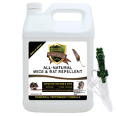 Natural Armor Mice Rat Repellent bottle front shows long-lasting peppermint protection for indoor and outdoor use.
