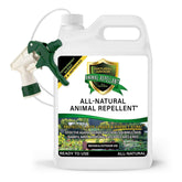 Natural Armor repellent spray bottle ready for use around homes and gardens.