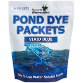 Natural Waterscapes vivid blue pond dye packets brighten outdoor ponds with vibrant color