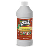 Nature's Wonder bottle pour supports plant growth with liquid biostimulant.