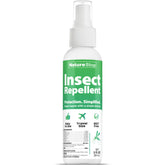 NatureStop insect repellent spray front label displays a compact 3 oz bottle for travel.