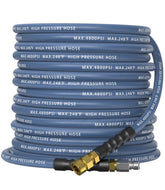 NAVOHEVEN 38 ID pressure washer hose close-up for high flow and durability