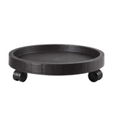 NAZKAEN 14.2 inch planter caddy with wheels for easy indoor outdoor movement.