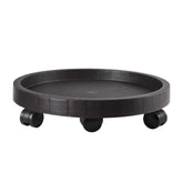 NAZKAEN 17.5 inch planter caddy with wheels for easy mobility