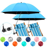 NBtoUS 2-pack chair umbrella clip secures shade on outdoor chairs.