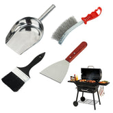 NebulaEdge wire brush for grill cleaning, reaches tight gaps.