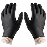 Nechtik BBQ gloves with disposable cotton liners for safer hot food handling.