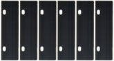 Nemco Easy Grill Scraper replacement blade six-pack in durable stainless steel for easy upkeep