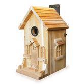 Nestingood premium wooden bird house kit entrance 1-5 inch for bluebird nesting