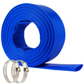 NetLea heavy-duty pool backwash hose, 50 ft, designed for high-pressure filtration.
