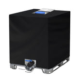 Neverland IBC tote cover top view protects 275-gallon tanks from sun and rain