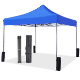 NEWBULIG pop-up canopy 10x10 setup delivers instant shade for outdoor gatherings