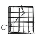 Newhouse Pet Single Cake Suet Basket feeder close-up highlights weatherproof, durable construction for outdoor feeding.