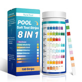 NewTest pool salt strips package with 150 tests for ongoing pool care