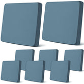 Newwiee 8Pcs patio cushion covers on a chair, stretch fit.