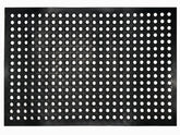 Nexboraque anti fatigue mat with drainage holes for comfortable standing tasks