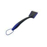 Nexgrill 19 inch grill brush with nylon bristles removes grease from wide grates