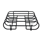 Nexgrill rib rack with non-stick coating for easy cleanup after grilling.